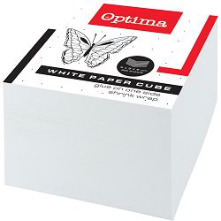 Blok kocka 9x9x9 OPTIMA bijela P24