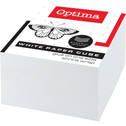 Blok kocka 8x8x5 OPTIMA bijela P48