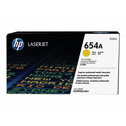 HP 654A Yellow Toner