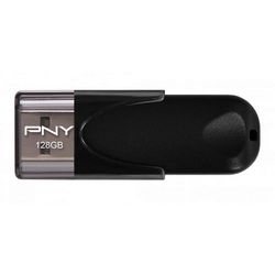 USB stick PNY Attaché 4, 128GB, USB2.0, crni