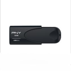 USB stick PNY Attaché 4, 32GB, USB3.1, crni