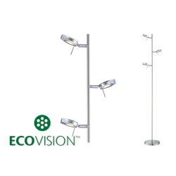 EcoVision LED podna svjetiljka sa 3 akrilna sjenila, 3×5W, 3000K
