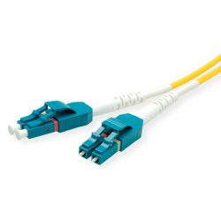 Roline optički kabel 9/125µm LC/LC singlemode Duplex, LSOH, 5.0m, žuti