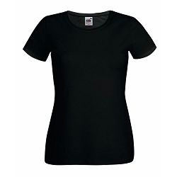 Majica FOL T-shirt KR ženska 230g crna XS P36 NETTO 50%