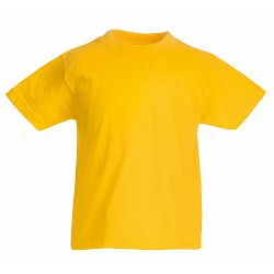 Majica FOL dj. Valuew. KR 165g žuta Sun.1/2 P108