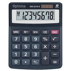 Kalkulator OPTIMA SW-2210-8A mali 8 mjesta 25250 bls  P30/60