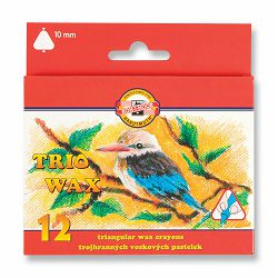 Boje voštane trokutaste 1/12 TRIO WAX 10mm K-I-N 8272 bls P12