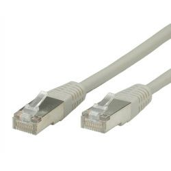Roline VALUE Patch kabel oklopljeni Cat 6 S/FTP (PiMF) 3.0m sivi