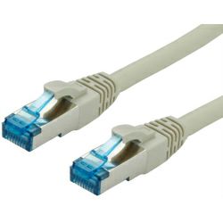 Roline VALUE S/FTP mrežni kabel Cat.6a, sivi, 7.0m