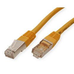 Roline VALUE S/FTP (PiMF) mrežni kabel oklopljeni Cat.6, 2.0m, žuti