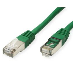 Roline VALUE S/FTP (PiMF) mrežni kabel oklopljeni Cat.6, 7.0m, zeleni