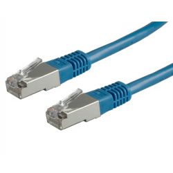 Roline VALUE S/FTP (PiMF) mrežni kabel oklopljeni Cat.6, 10m, plavi