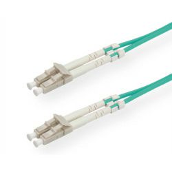Roline VALUE optički kabel 50/125µm LC-LC Duplex, OM3, 15m, tirkizni