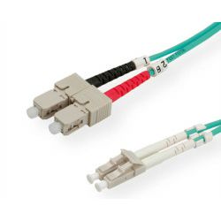 Roline VALUE optički kabel 50/125µm, LC/SC, OM3, MM, turquoise, 5.0m