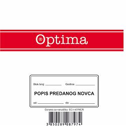 Popis predanog novca EC-I-47NCR OPTIMA P10/100