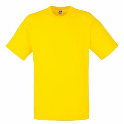 Majica FOL T-shirt KR 165g žuta intenzivna M P72