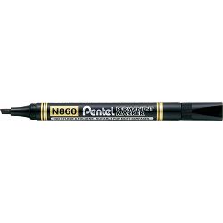 Marker perm. PENTEL N860-A crni kosi vrh P12/576