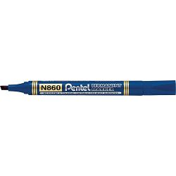 Marker perm. PENTEL N860-C plavi kosi vrh P12/576