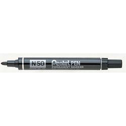 Marker perm. PENTEL N50-A crni okrugli vrh P12/480