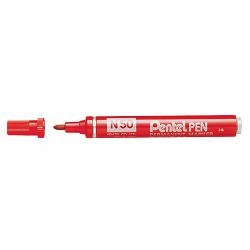 Marker perm. PENTEL N50-B crveni okrugli vrh P12/480