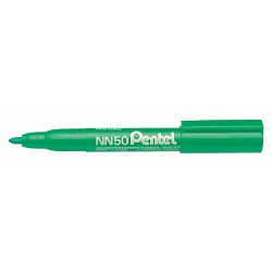 Marker perm. PENTEL NN50-D zeleni okrugli vrh P12/480