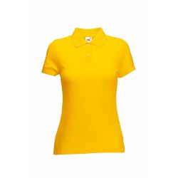Majica FOL Polo ženska Lady fit 65/35 KR 180g žuta sun XL P36 NETTO