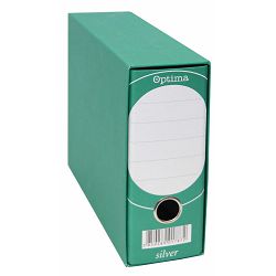 Registrator A5-80 kutija OPTIMA SILVER široki zeleni P10