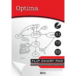 Blok za ploču flipchart, OPTIMA 58x84 70g 20L 22396 P20