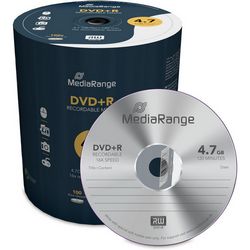 DVD+RMEDIJMediarangeSPINDLE1/100,MR443