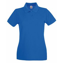 Majica FOL Polo ženska Lady-fit Premium KR Royal plava M P36