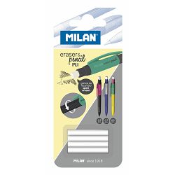 Gumice refil za ol.teh. MILAN PL1 "eraser&pencil", 4/1 bls NETTO P24/288