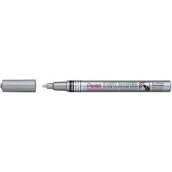 Marker perm. PENTEL MSP10-Z srebrni okrugli vrh P12/576