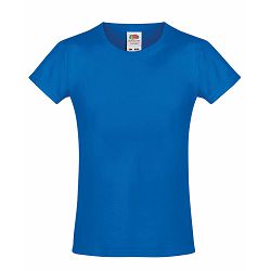 Majica FOL dj. Girls Sofspun KR 160g plava royal 3/4 P72 NETTO