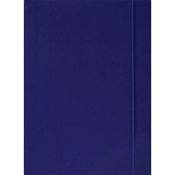 Fascikl kartonski/lak s gumicom A5 600gr OPTIMA plavi 60671B P100