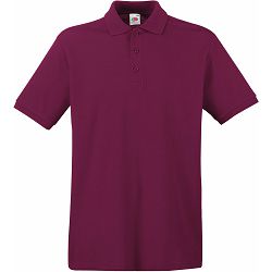 Majica FOL Polo Premium KR 180g bordo crvena S P36