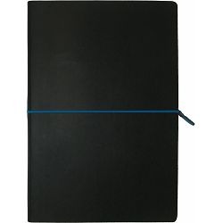 Notes PORTOFINO BLACK A5 14x21 crno-plavi 991.016.20 P1/20