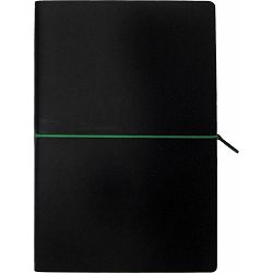 Notes PORTOFINO BLACK A5 14x21 crno-zeleni 991.016.50 P1/20