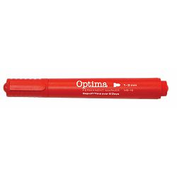Marker perm. OPTIMA MB16 3mm okrugli vrh crveni 120937 P12/144/864