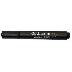 Marker perm. OPTIMA MC16 1-5mm kosi vrh crni 120940 P12/144/864