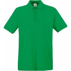 Majica FOL Polo Premium KR 180g zelena Kelly S P36