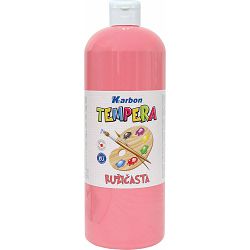 Tempera 1000ml boca KARBON ružičasta P12