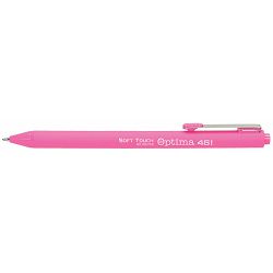 Gel pen 0,7 OPTIMA Soft Touch 461 roza 100924 P12/144/1728