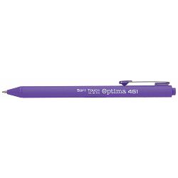 Gel pen 0,7 OPTIMA Soft Touch 461 ljubičasta 100925 P12/144/1728
