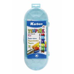 Tempera 1/10 12ml KARBON alu tuba plastična kutija P35