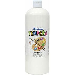 Tempera 1000ml boca KARBON bijela P12