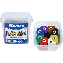 Plastelin Karbon 1/8 kantica 1 kg P18