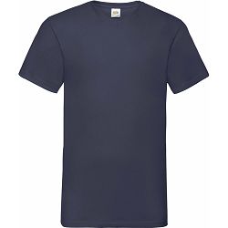 Majica FOL T-shirt KR V-izrez 165g plava d.navy L P72