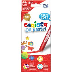 Pastele uljne CARIOCA 1/12 jumbo supersoft 43277 P12/48