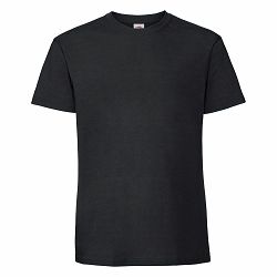 Majica FOL T-shirt KR Ringspun Premium 195g crna S  P72