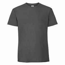 Majica FOL T-shirt KR Ringspun Premium 195g grafitno siva S  P72 NETTO